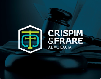 Crispim & Frare Advocacia — Identidade visual — advocacia